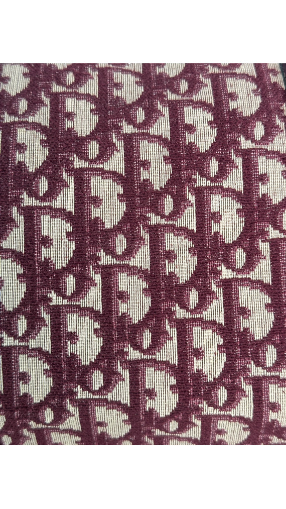 Dior Boston Bag 45 i Vinrød monogram