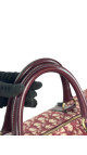 Dior Boston Bag 45 i Vinrød monogram