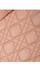 Lady Dior Medium Rose Beige m. GHW