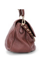 Fendi Mia Baguette Leather Shoulder Bag