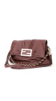 Fendi Mia Baguette Leather Shoulder Bag