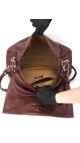 Fendi Mia Baguette Leather Shoulder Bag