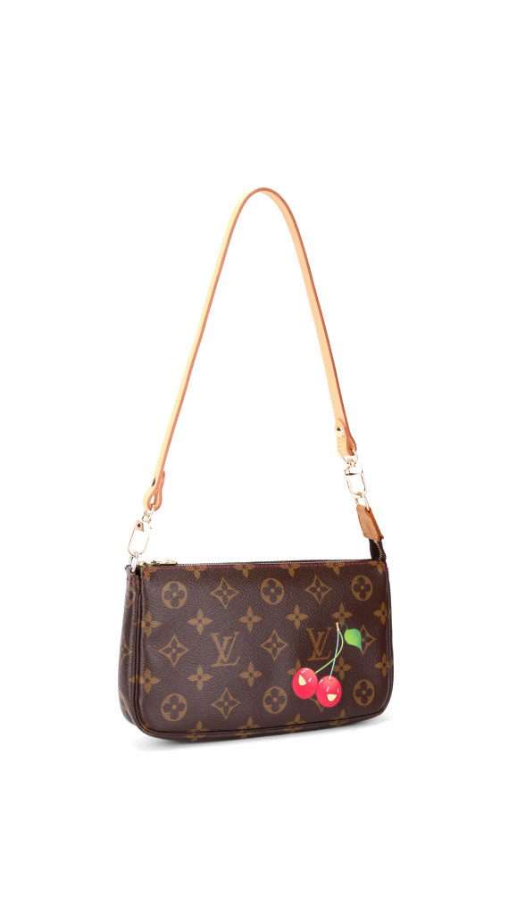 🍒 Louis Vuitton Pochette Accessoires Cherry – Limited Edition (Takashi Murakami)