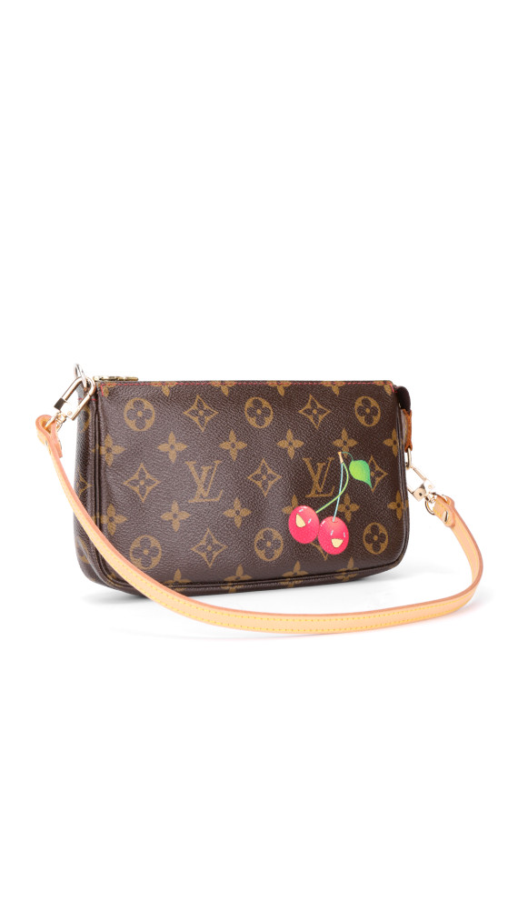 🍒 Louis Vuitton Pochette Accessoires Cherry – Limited Edition (Takashi Murakami)