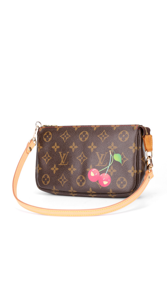🍒 Louis Vuitton Pochette Accessoires Cherry – Limited Edition (Takashi Murakami)