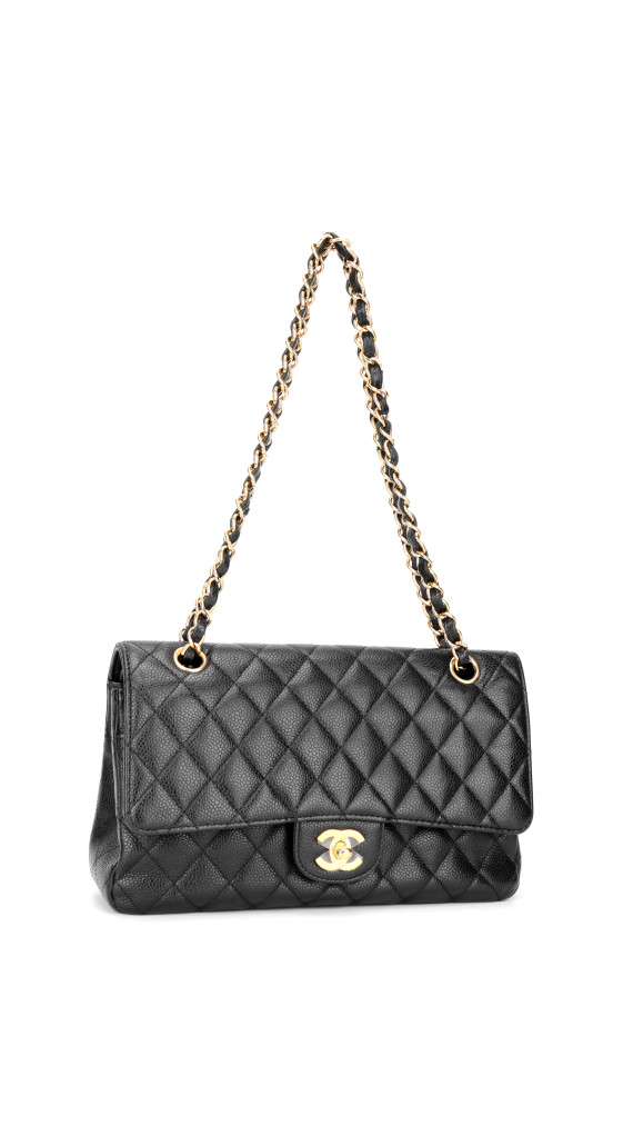 Chanel Classic Double Flap Bag Caviar I Medium