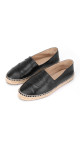 Chanel Espadrilles – Sort Skinn med CC-logo