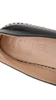 Chanel Espadrilles – Sort Skinn med CC-logo