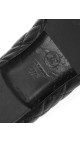 Chanel Quilted Ballerina Flats – Sort Skinn med CC-logo
