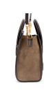 Celine Luggage Tote Tricolor Skinn med Crossbody Stropp