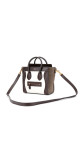 Celine Luggage Tote Tricolor Skinn med Crossbody Stropp
