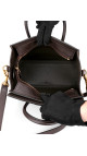 Celine Luggage Tote Tricolor Skinn med Crossbody Stropp