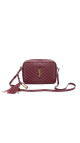 Saint Laurent Lou Camera Bag Burgunder