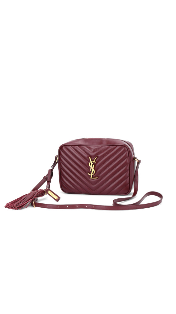 Saint Laurent Lou Camera Bag Burgunder