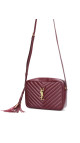 Saint Laurent Lou Camera Bag Burgunder