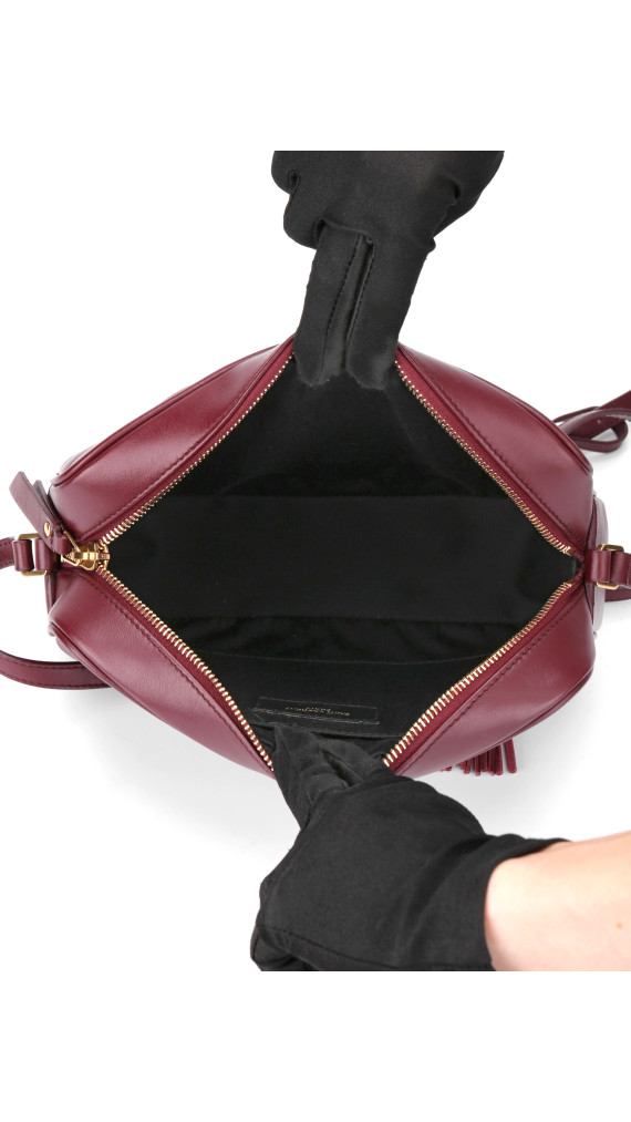 Saint Laurent Lou Camera Bag Burgunder