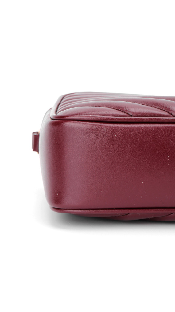 Saint Laurent Lou Camera Bag Burgunder