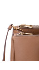 Prada Saffiano Shoulder Bag Karamellbrun