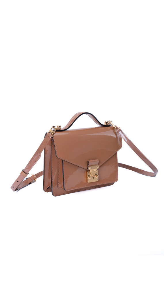 Louis Vuitton Monceau Shoulder Bag i Patent Leather