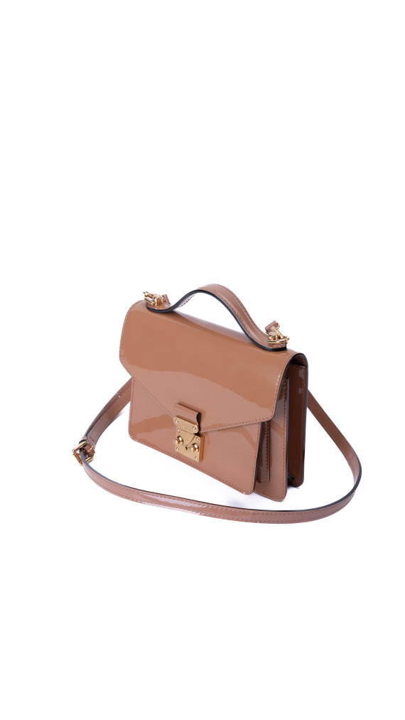 Louis Vuitton Monceau Shoulder Bag i Patent Leather