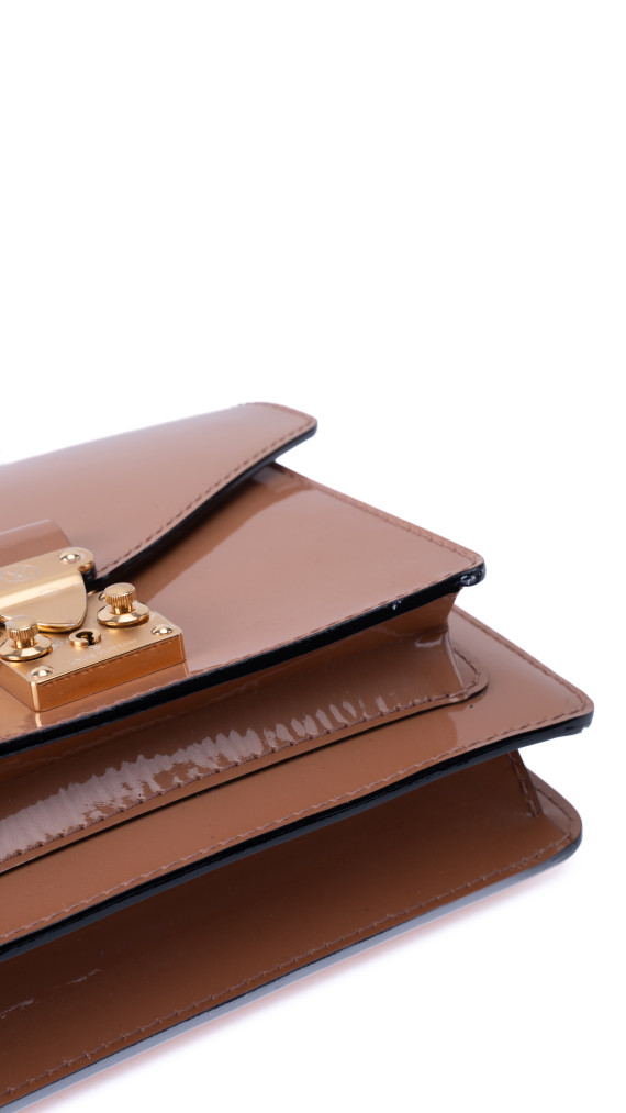 Louis Vuitton Monceau Shoulder Bag i Patent Leather