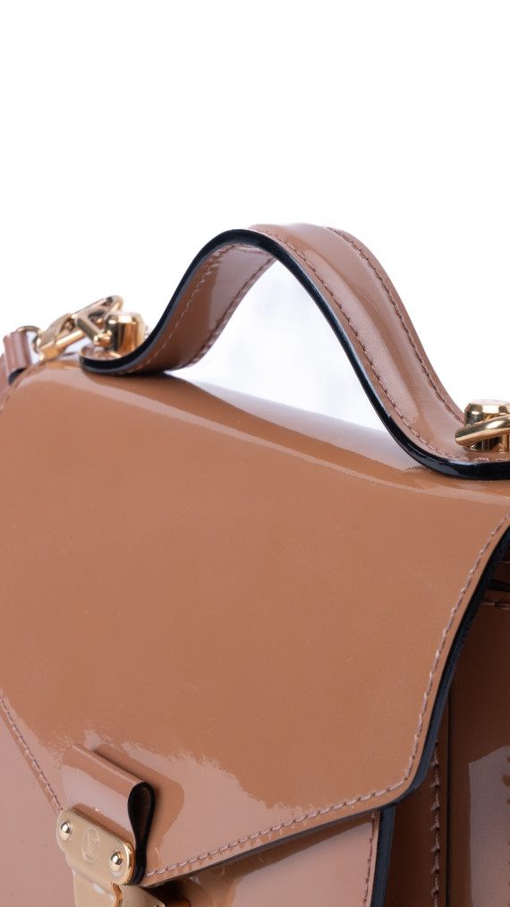 Louis Vuitton Monceau Shoulder Bag i Patent Leather