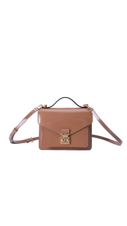 Louis Vuitton Monceau Shoulder Bag i Patent Leather