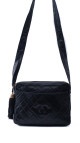 Vintage Chanel skulderveske i lammeskinn
