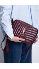 Saint Laurent Lou Camera Bag Burgunder