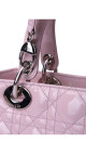 Lady Dior Patent Leather Bag Size Medium