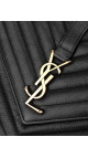 Saint Laurent College Quilted Shoulder Bag