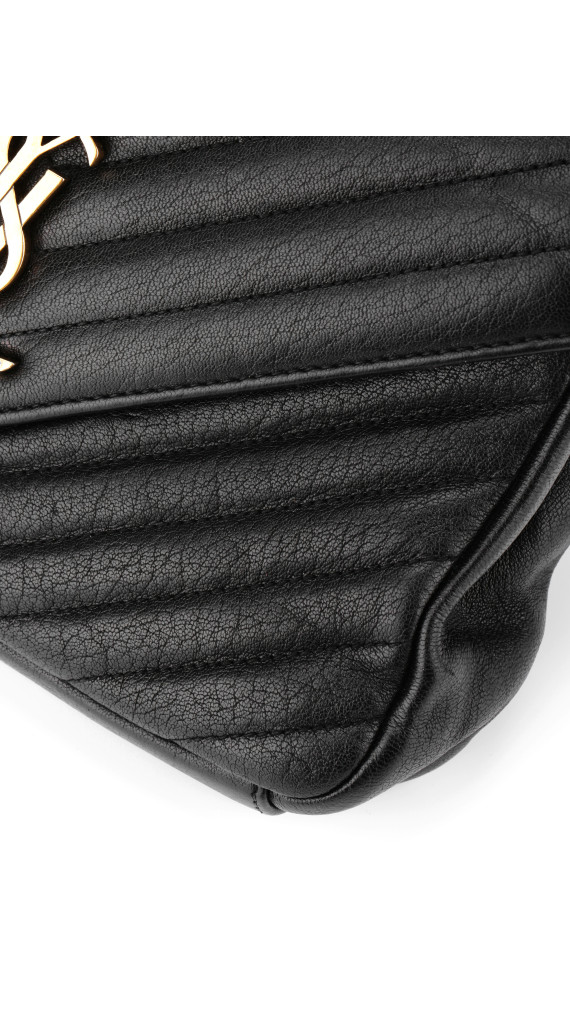 Saint Laurent College Quilted Shoulder Bag