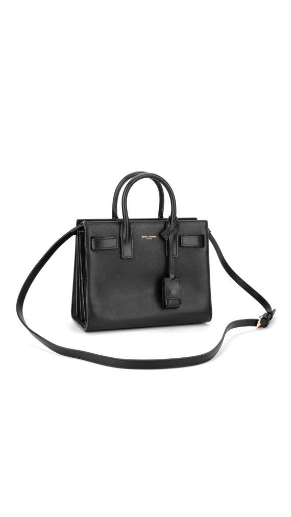 YSL Sac de Jour Baby Leather Shoulder Bag