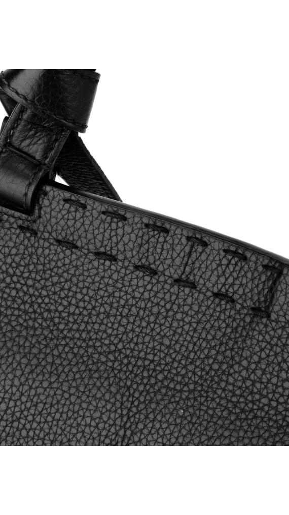 Gucci GG Marmont Top Handle Bag i Sort Skinn