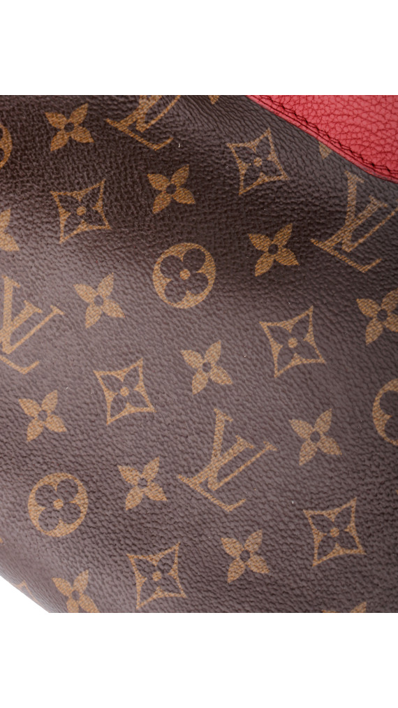 Louis Vuitton Cerise Monogram Canvas Chain Shopper Bag