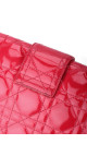 Dior Miss Dior Promenade Wallet on Chain i Patent Cannage Skinn