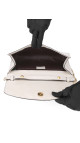 Gucci Zumi Mini Shoulder Bag i Hvit Skinn