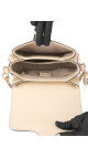 Gucci Interlocking GG Chain Shoulder Bag i Hvit Skinn