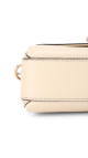 Gucci Interlocking GG Chain Shoulder Bag i Hvit Skinn