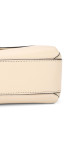 Gucci Interlocking GG Chain Shoulder Bag i Hvit Skinn