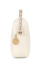 Chanel Quilted Camera Bag i Hvit Skinn
