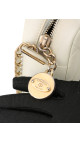Chanel Quilted Camera Bag i Hvit Skinn