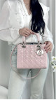 Lady Dior Patent Leather Bag Size Medium