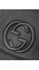 Gucci Soho Leather Chain Shoulder Bag – Sort