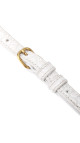 Balenciaga Hourglass Top Handle Bag – Hvit Krokopreget Skinn