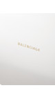 Balenciaga Hourglass Top Handle Bag – Hvit Krokopreget Skinn