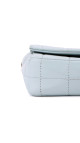 Chanel Classic East West Flap Shoulder Bag - Lyseblå