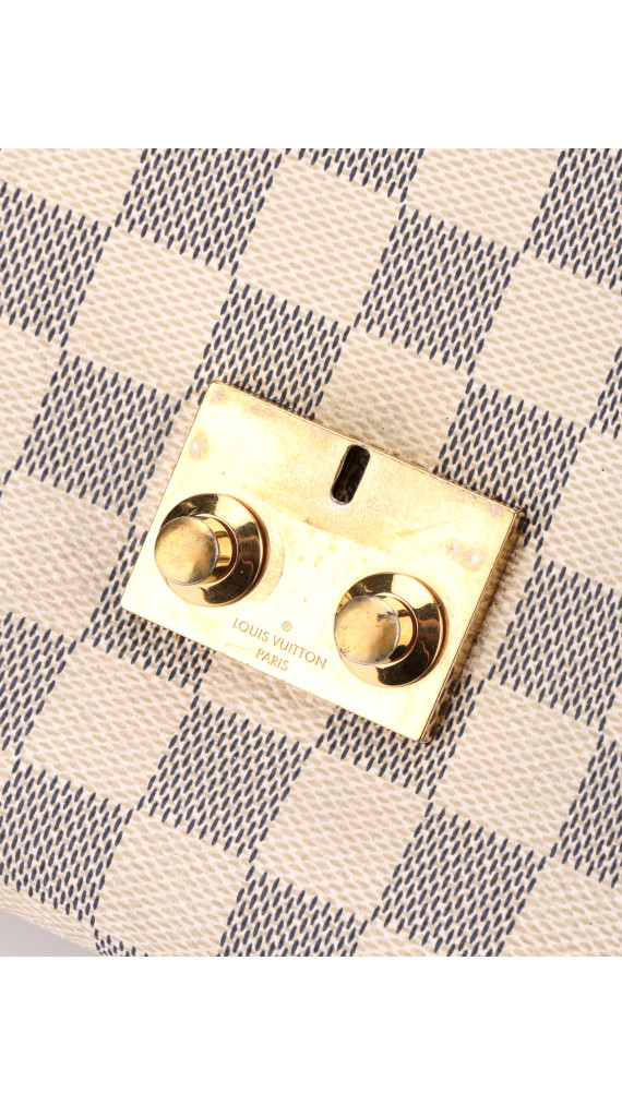 Louis Vuitton Croisette Damier Azur Canvas Bag