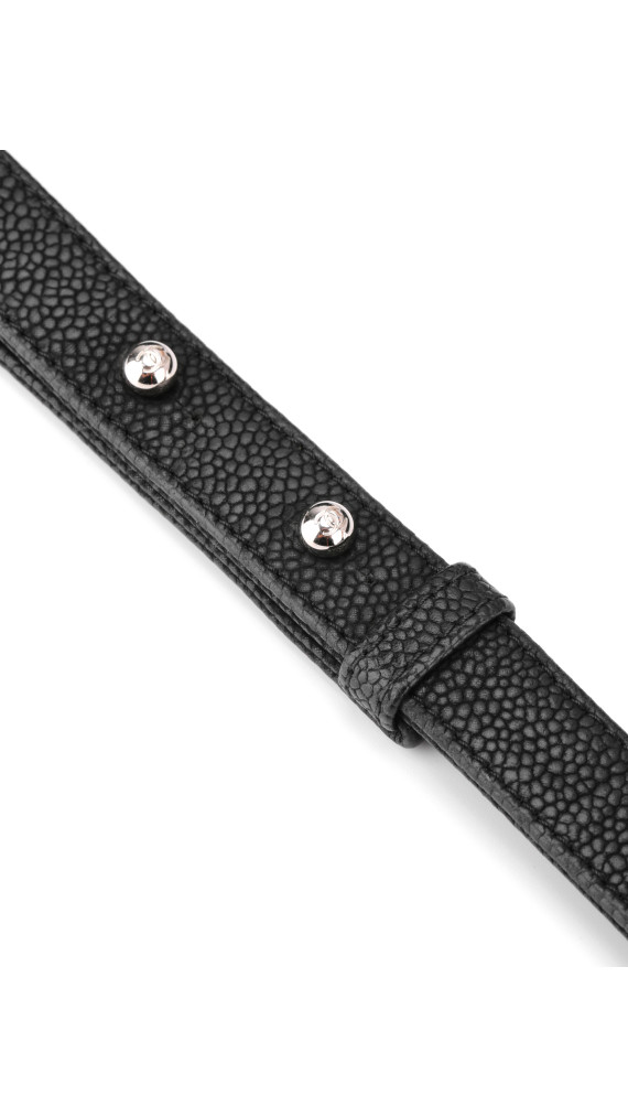 Chanel Boy Bag – Sort Quiltet Skinn med Sølvfarget Kjede