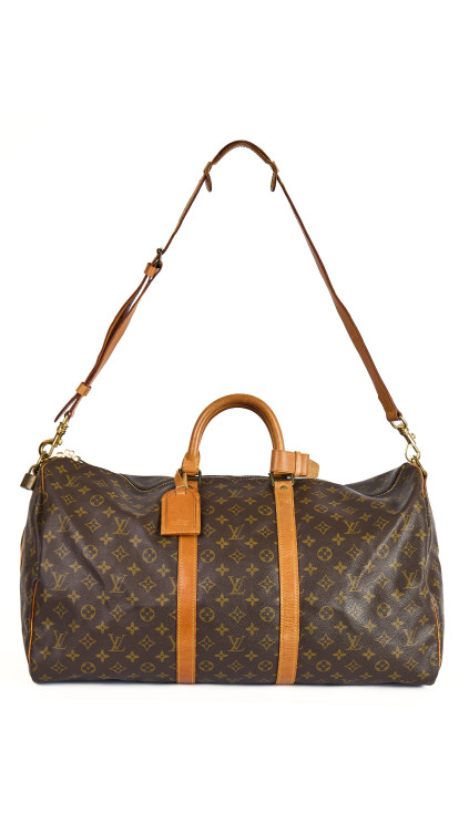 Louis Vuitton Keepall 55 Monogram Canvas Reiseveske